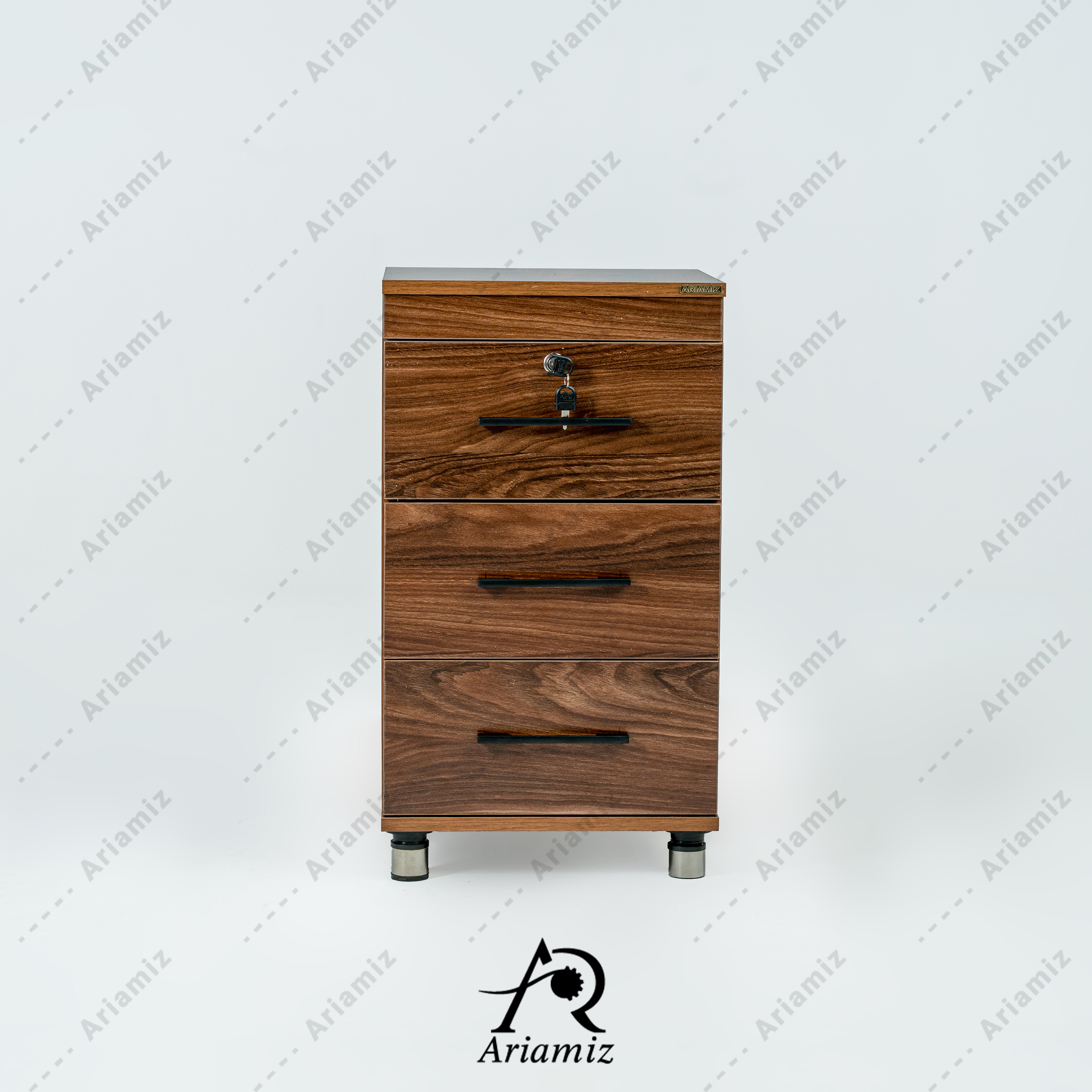 فایل اداری 3 کشو آریا میز راد (تولید مستقیم)